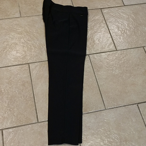 Pants - Black stretchy dress pants.